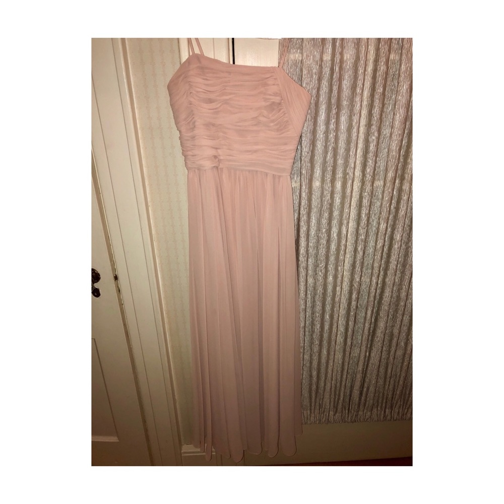 Vera Wang Strapless Maxi Dress
